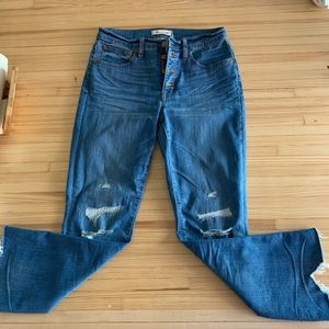 Madewell Cali Demi Boot cut jeans